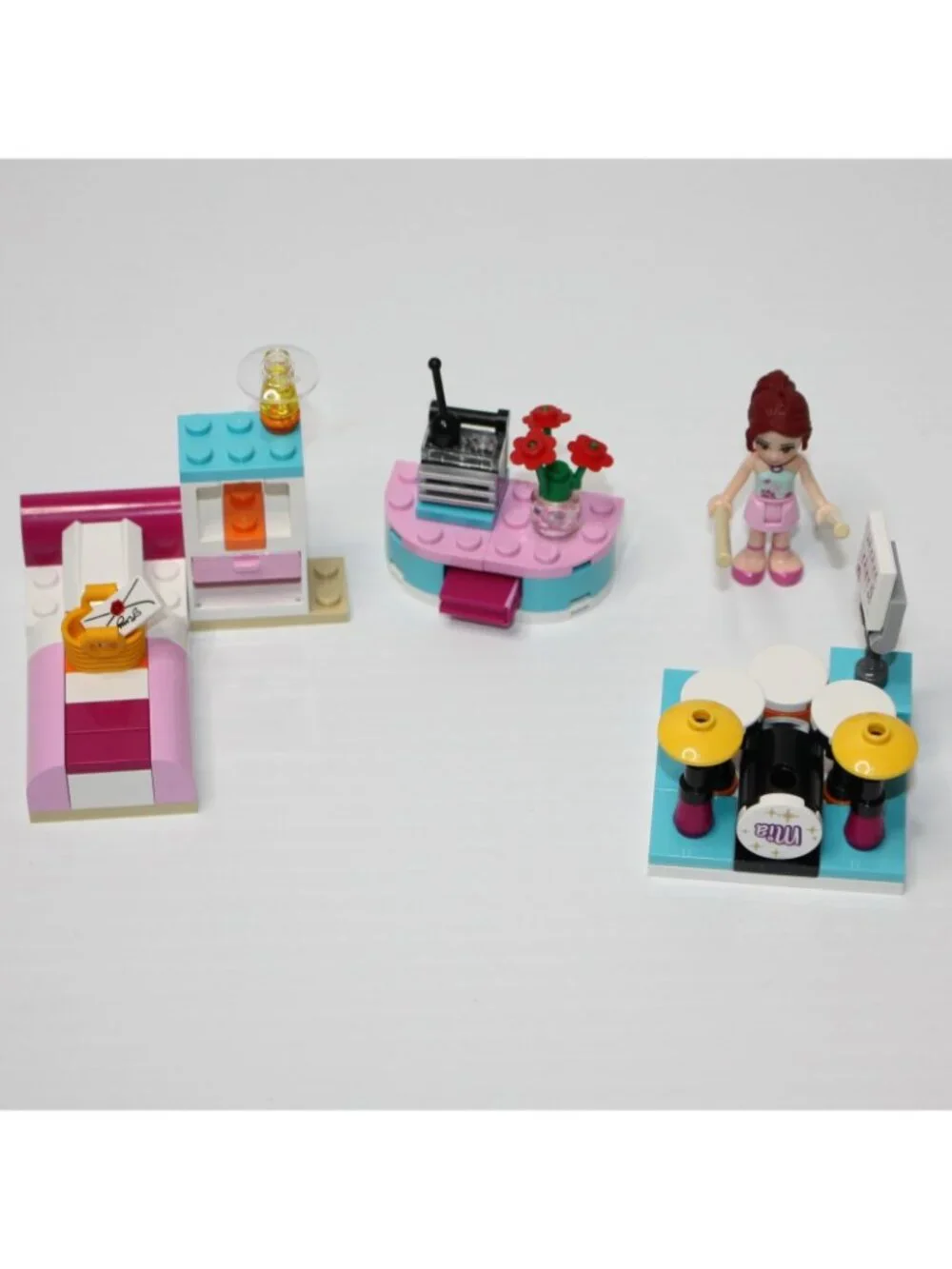 Lego Friends Mia's Bedroom Complete Set 3939 with Instructions but NO Box